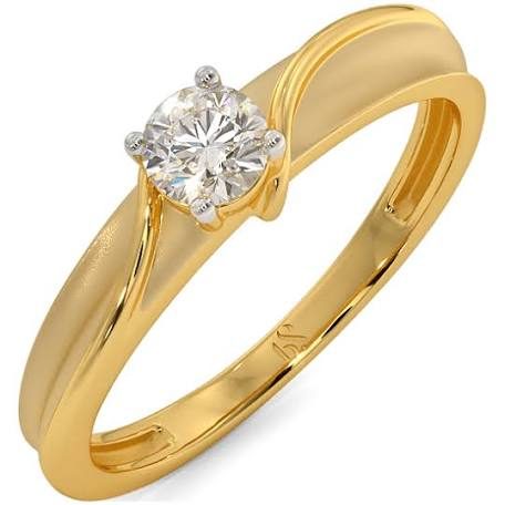 Solitaire diamond ring